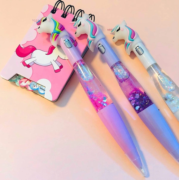 Unicorn Glitter Light pen