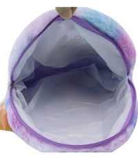 Unicorn Fur Back Bag Cross side Bag and Travel Bag for Kids