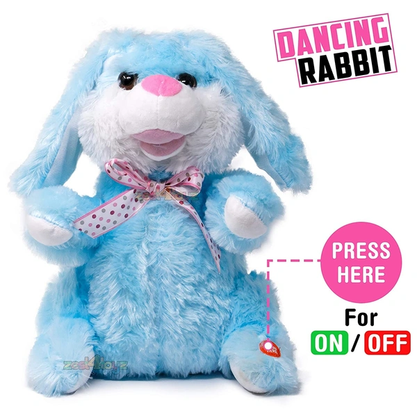 Musical Dancing and Singing Plush Rabbit Soft Toy for Kids