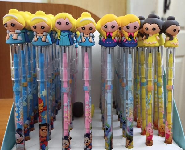 Cute Girl Pencils For Kids