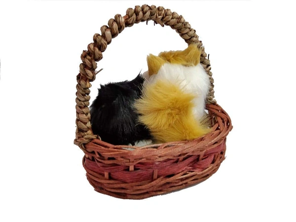 Cute Cats doll with meow music when touching Musical toy