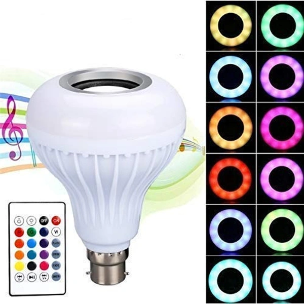 LED Light and Music Bulb with remote