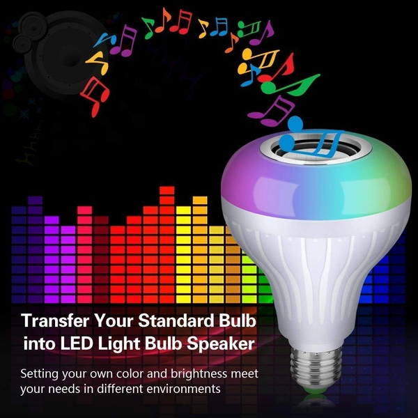 LED Light and Music Bulb with remote