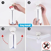 Adjustable Fan LED Light