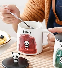Ceramic Panda Coffee Mug  