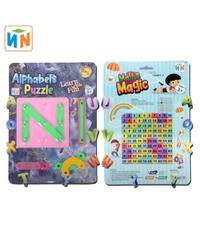 Alphabet construction puzzle