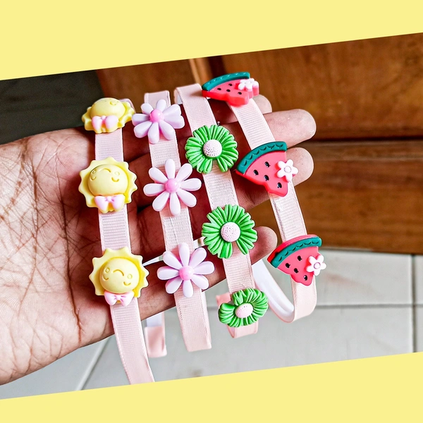 Colorful Hair Bands multi designs for girls 