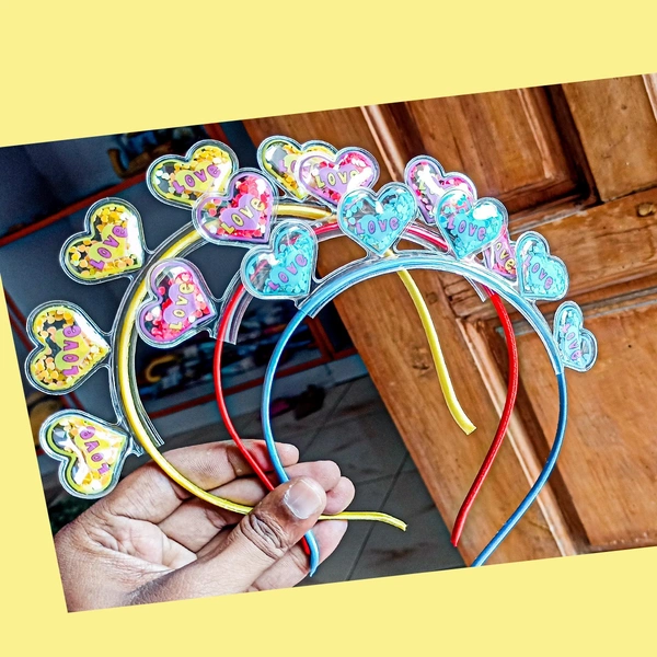 Love Heart shape Hair Bands for Girls