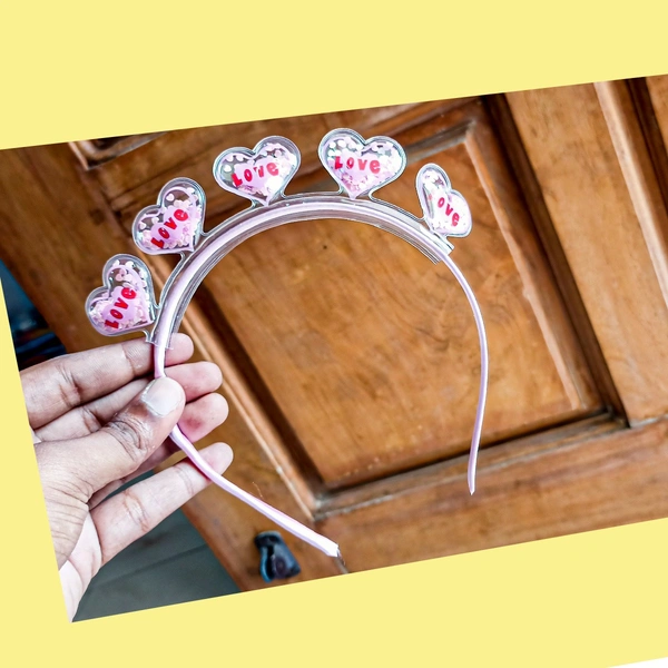 Love Heart shape Hair Bands for Girls