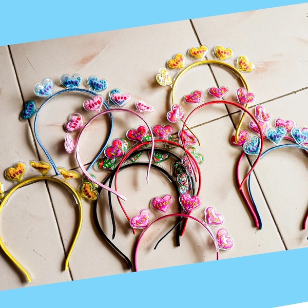 Love Heart shape Hair Bands for Girls