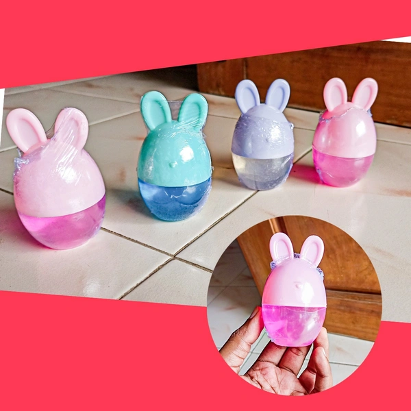 Colorful Rabbit shape Slime 