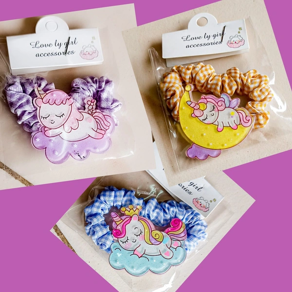 Cute Unicorn Hair Bands Colorful 
