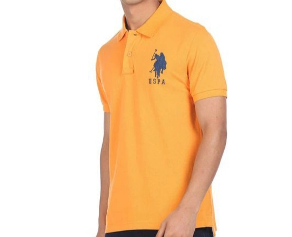 Polo T-shirt - Yellow, M