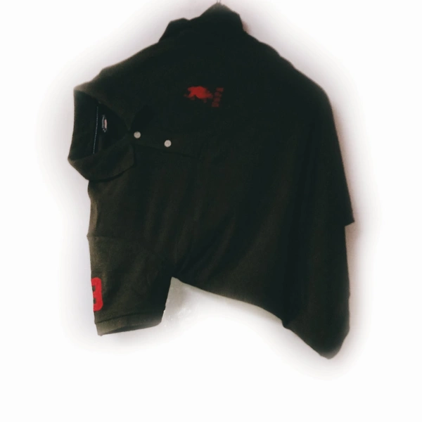 Polo T-shirt - Darkh Green, M