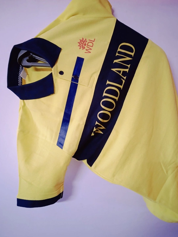 Polo T-shirt - Yellow, L