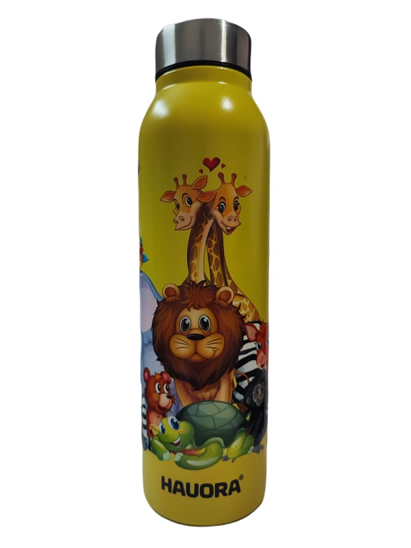 950ml Animal Printed SS Bottle (Y) (SS304 Grade) - 