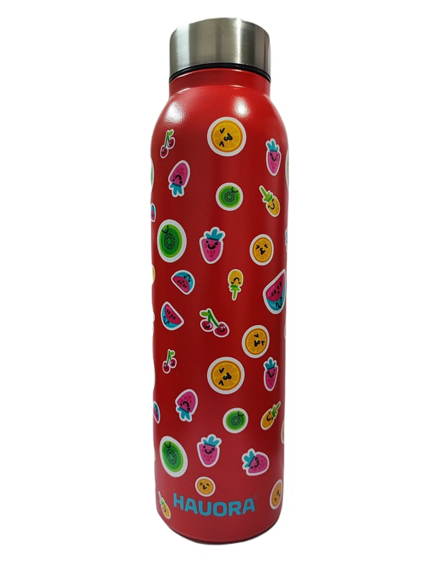950ml Fruit Printed SS Bottle (R) (SS304 Grade) - 