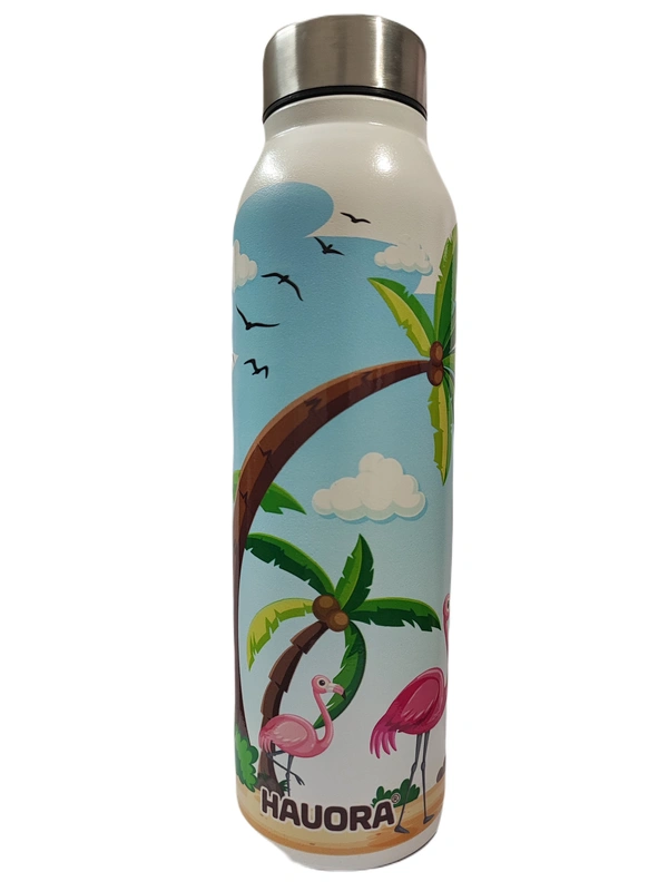 950ml Beach Printed SS Bottle (W) (SS304 Grade) - 