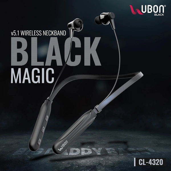 UBON Ubon CL-4320 Wireless Neckband Upto 40H Playtime 