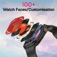 U&i Infinity Series Smart Watch 2.1" Display with Bluetooth Calling and IP65 Water Resistance