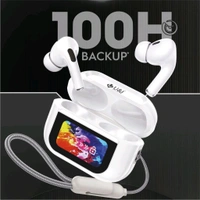 U&i Century Series 100 Hour Music Time True Wireless Earbuds | ANC & Game Mode - White