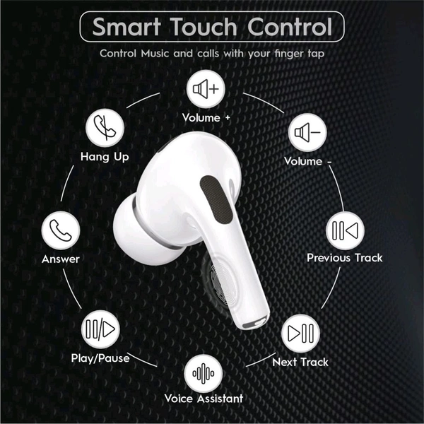 U&i Century Series 100 Hour Music Time True Wireless Earbuds | ANC & Game Mode - White