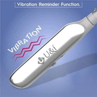 U&i Crisp Series 50 Hours Music Time Bluetooth Neckband | 60MS Low Latency & Vibration Alert - Silver
