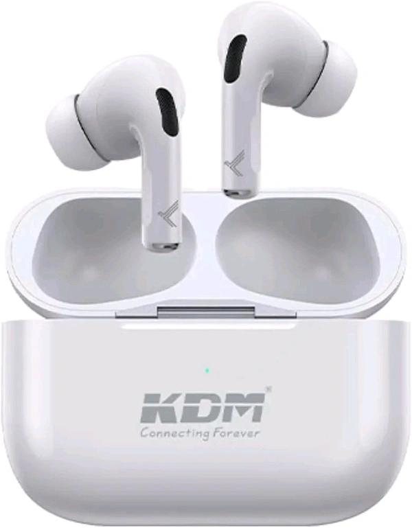 KDM – A1 HOPPODS TWS, Wireless Earbuds, V5.4 BT, ENC Function, Upto 36 Hours, White - White