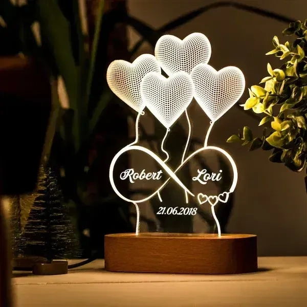 Lovebox Acrylic Lamp