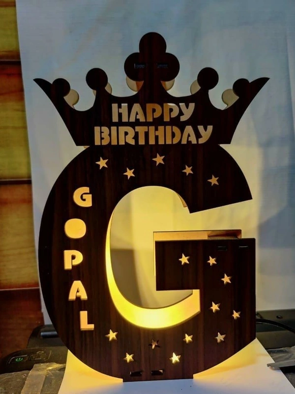 Lovebox LED Alphabet Frame - 12 X 12