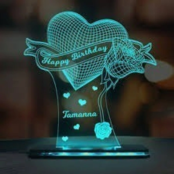 Lovebox Acrylic Lamp