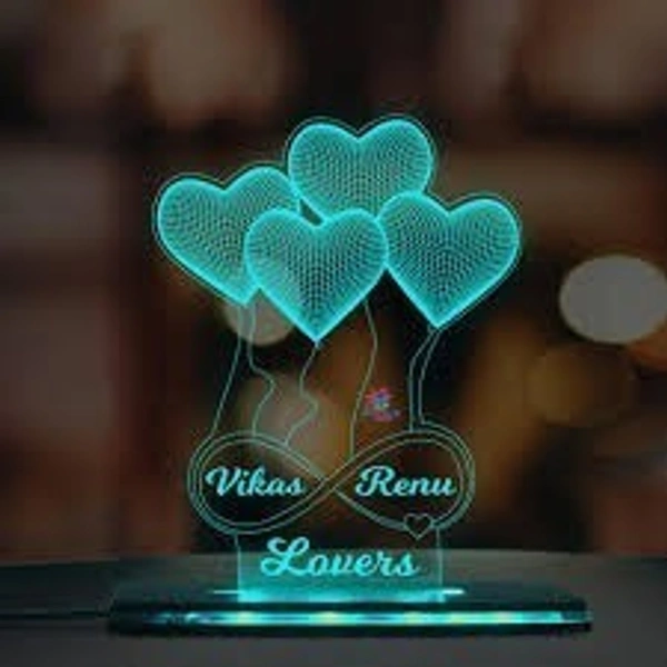 Lovebox Acrylic Lamp