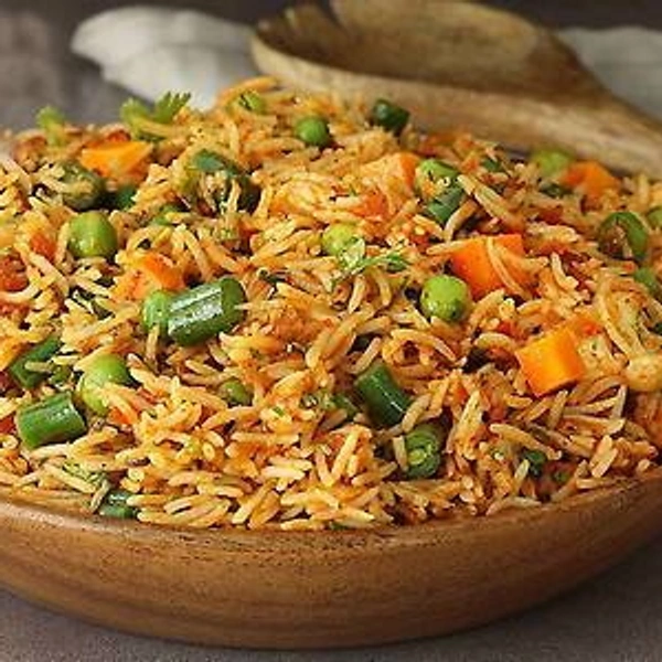 Veg Fry Rice - Full Plate