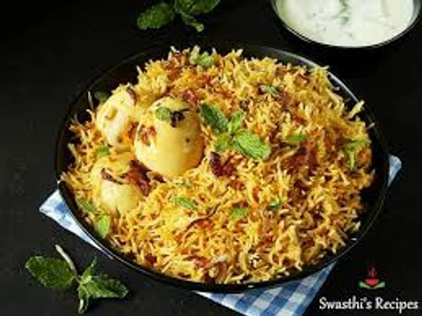 Egg Biryani  - Full Plate
