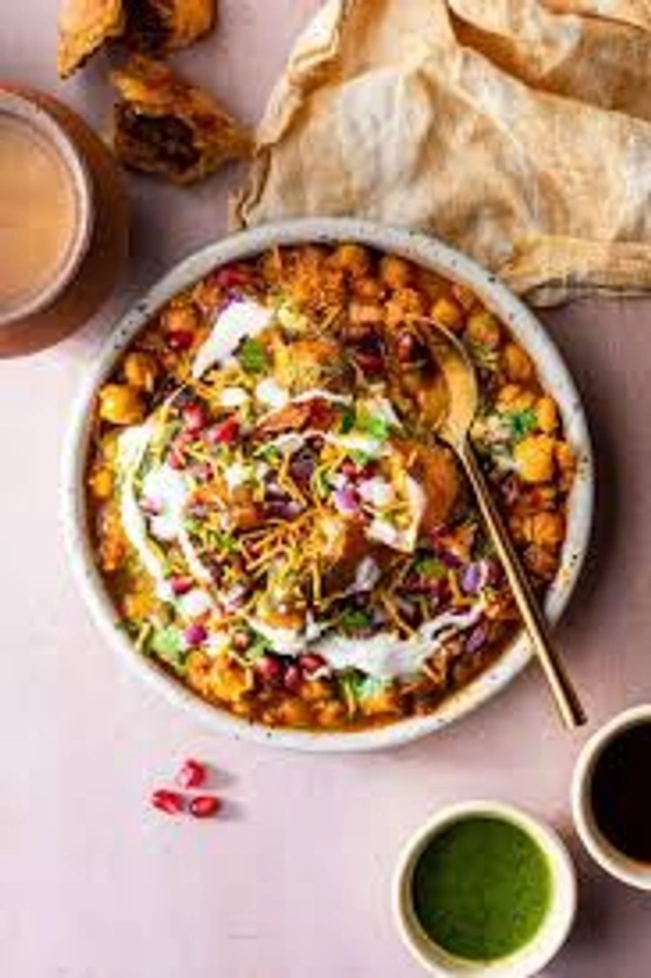 Chaat - 2 Samosa Chaat