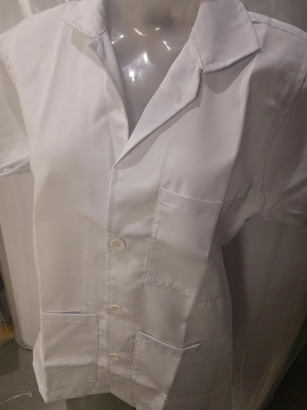 APRAN - White Half Sleeve, 34