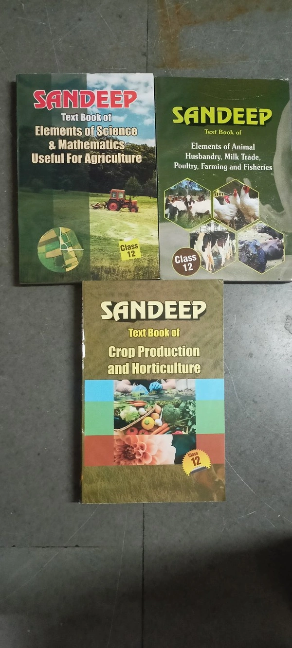 Sandeep Prakashan Sandeep 12 Text Book A G 3 Subject Combo