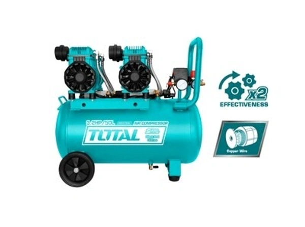 Total 100 Ltr Air Compressor- TCS2241008