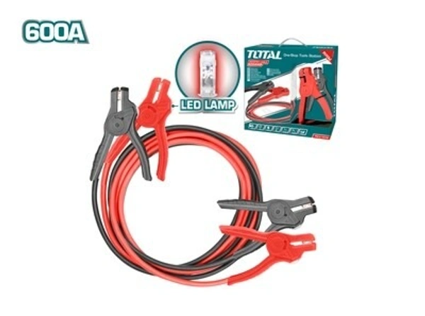 Total Booster Cable 600amp - PBCA16008L - 18 x 11cm, 3mtr, black and red