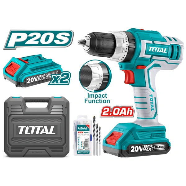 TOTAL Lithium-Ion impact drill TIDLI20031