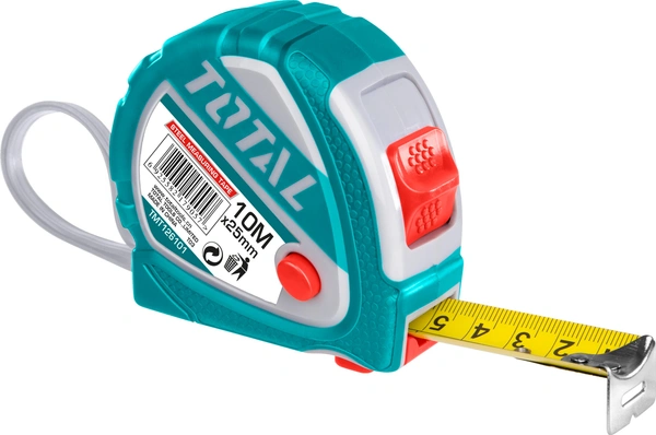 TOTAL Steel measuring tape TMT126101