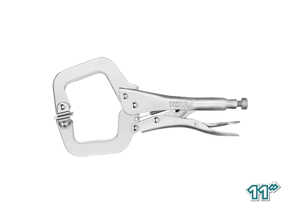 TOTAL C-clamp locking plier THT111113