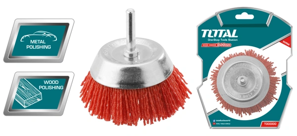 TOTAL Nylon brush TAC33025