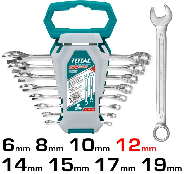TOTAL 8Pcs combination spanner set THT102286