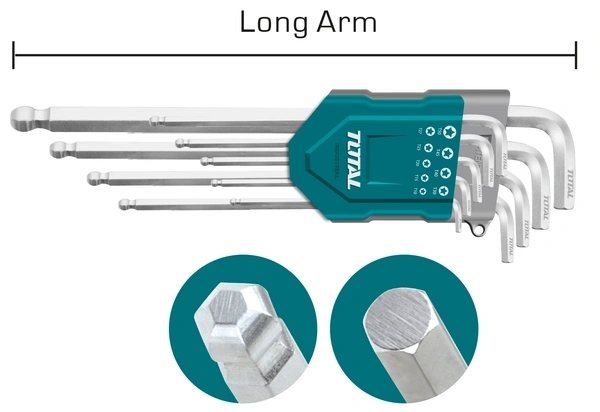 TOTAL Ball point hex key THT106291