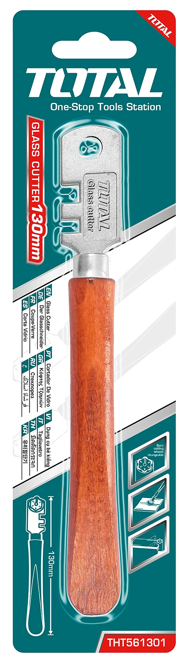 TOTAL Glass cutter THT561301