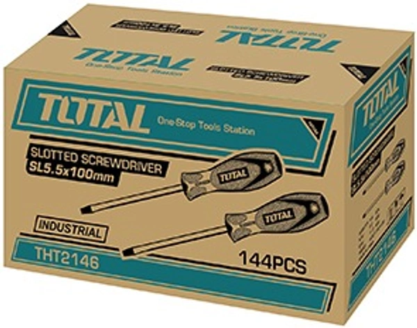 TOTAL Slotted screwdriver THT2146
