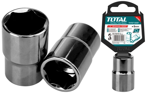 TOTAL 1/2 Hexagonal Socket THTST12241