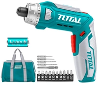 TOTAL Lithium-Ion cordless screwdriver TSDLI0801