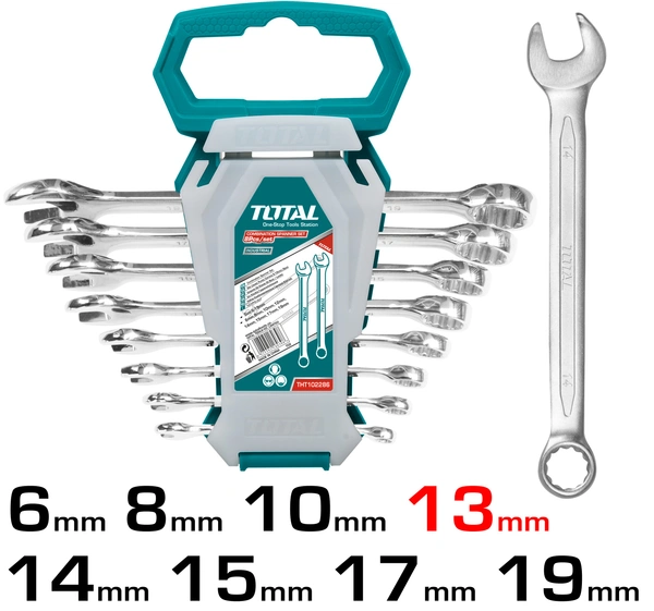 TOTAL 8Pcs combination spanner set THT102286-I